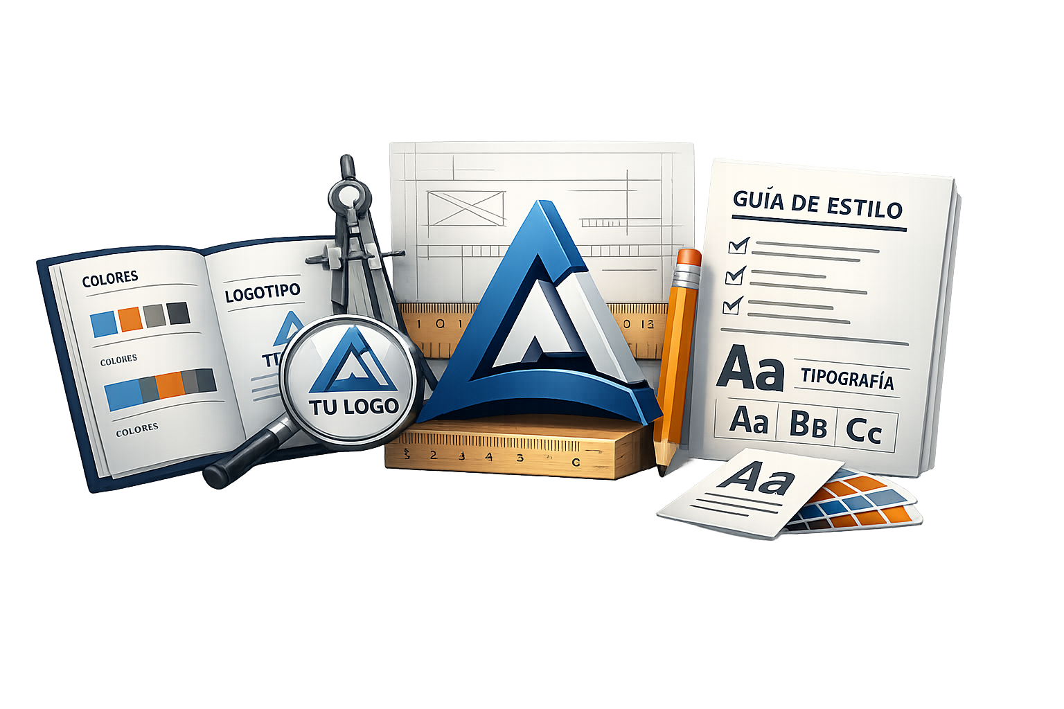 Diseño de logotipo e identidad visual