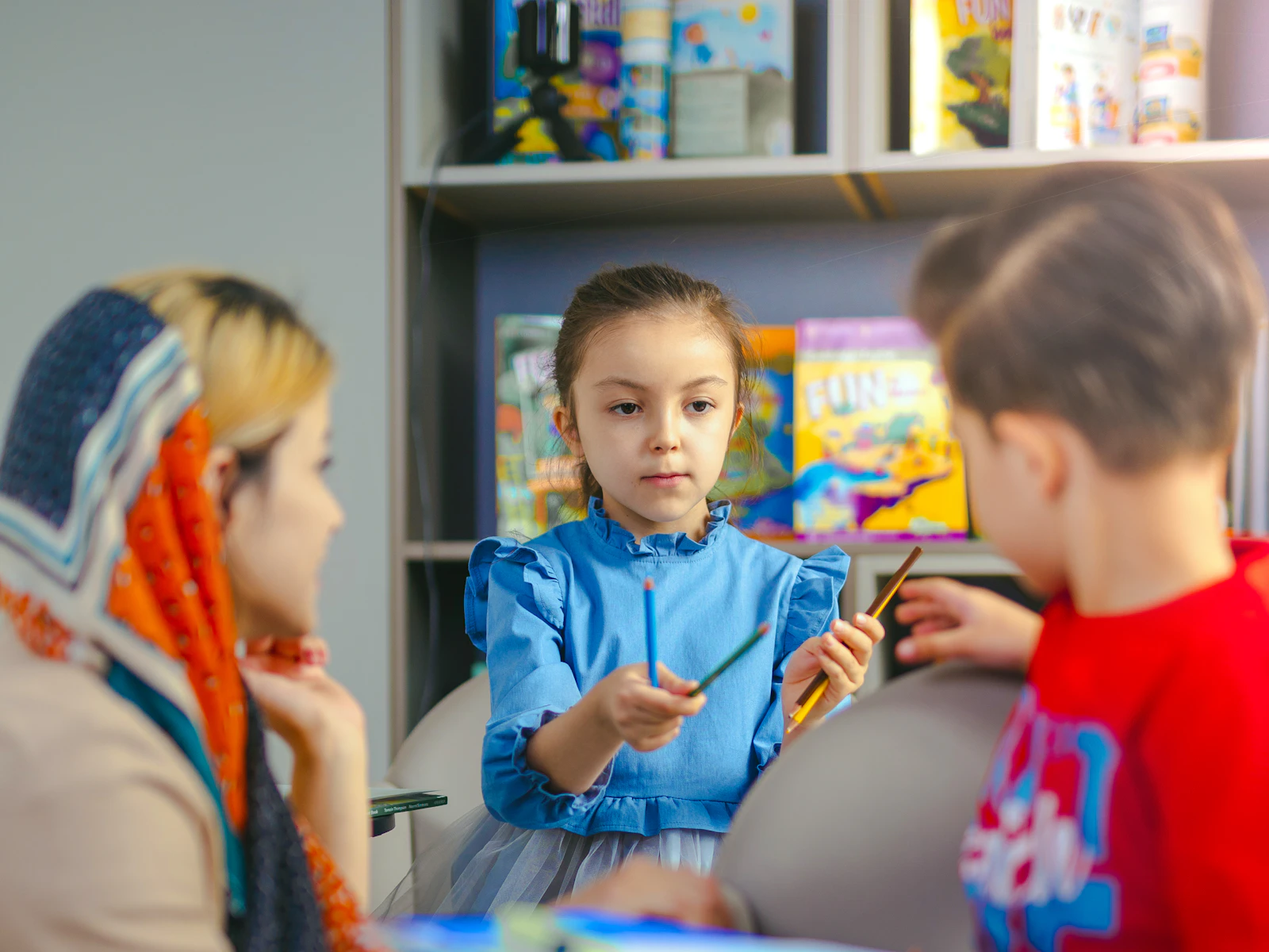 Aula infantil de BrightPath English