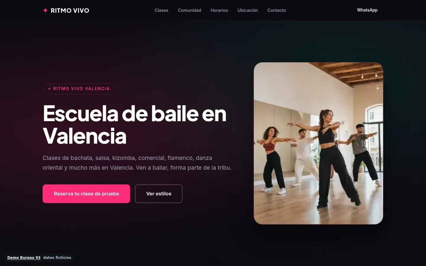 Captura de la demo Ritmo Vivo